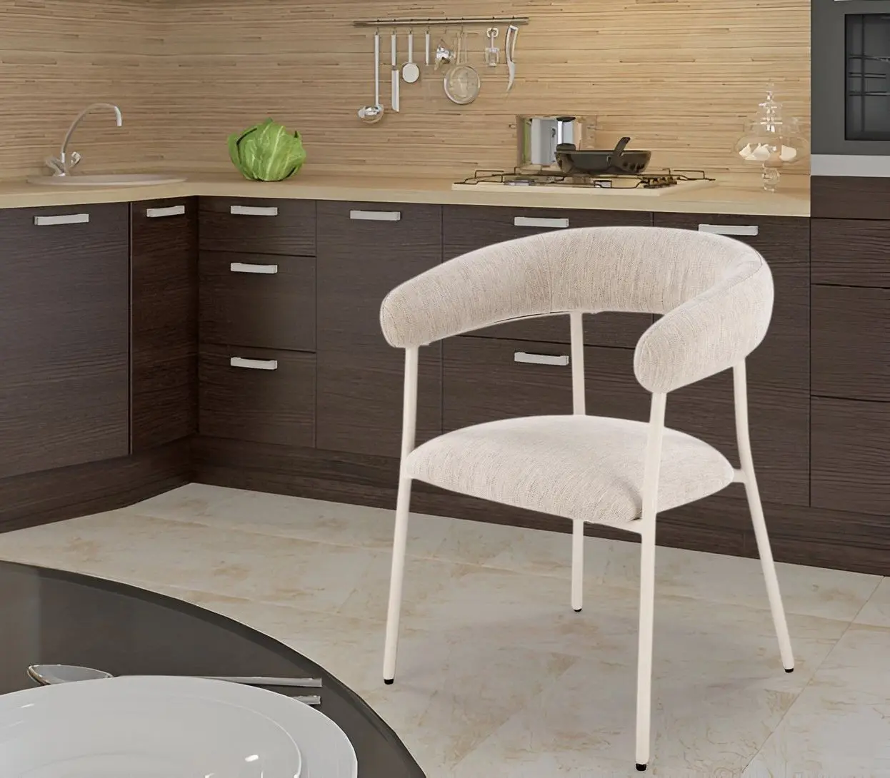 Scaun Halmar K557 (Light Beige)