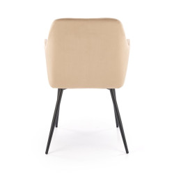 Scaun Halmar K558 (Beige/Black) Thumb