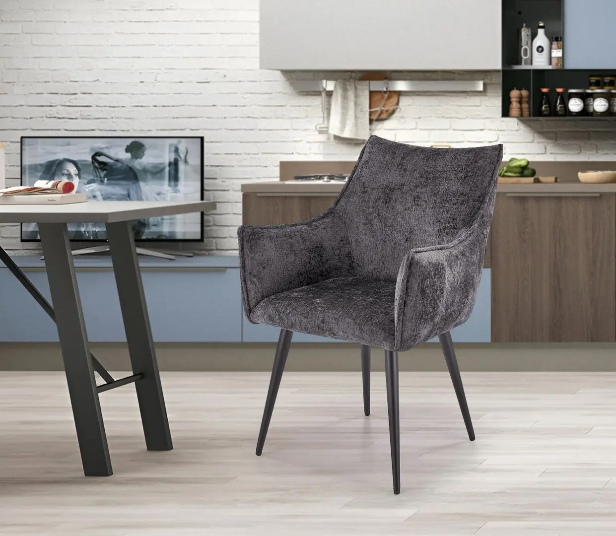 Scaun Halmar K559 (Grey/Black)