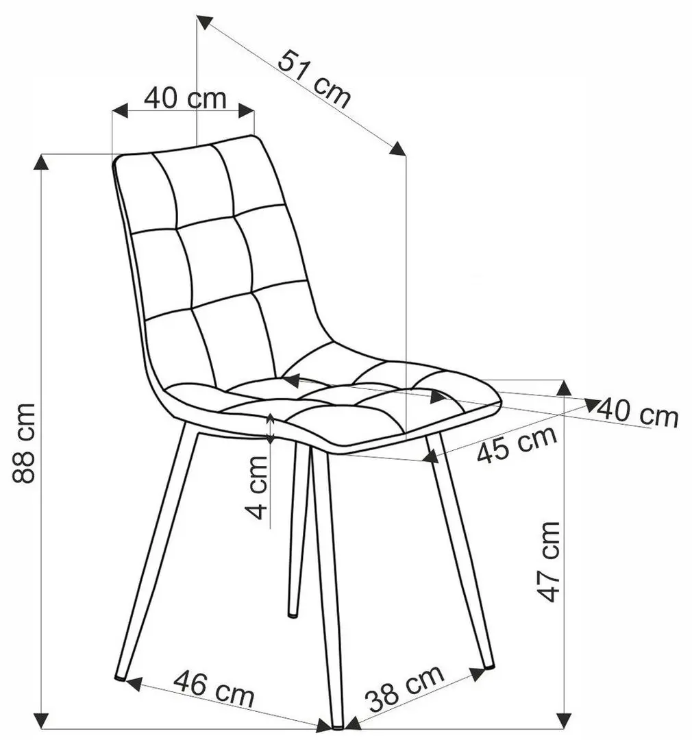 Стул Halmar K560 (Grey/Black)