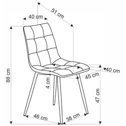 Scaun Halmar K560 (Olive/Black) Thumb