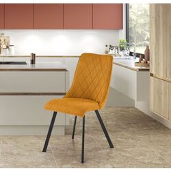 Scaun Halmar K561 (Mustard/Black)