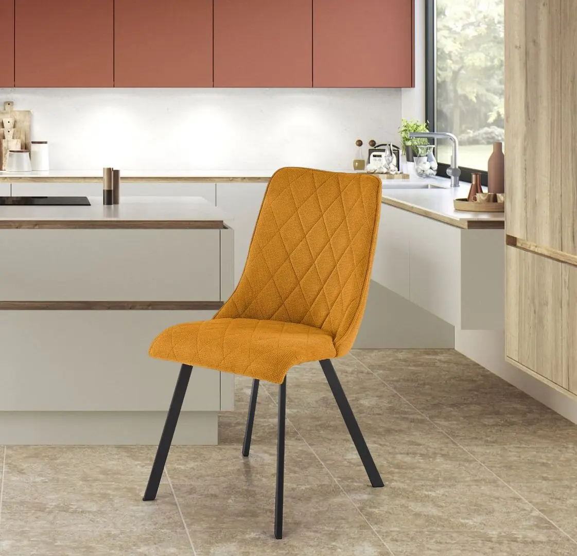 Scaun Halmar K561 (Mustard/Black)