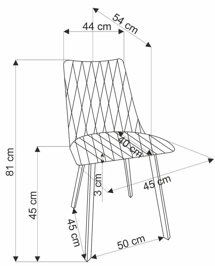Scaun Halmar K561 (Olive/Black)
