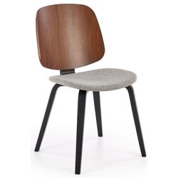 Scaun Halmar K563 (Walnut/Grey/Black) Thumb
