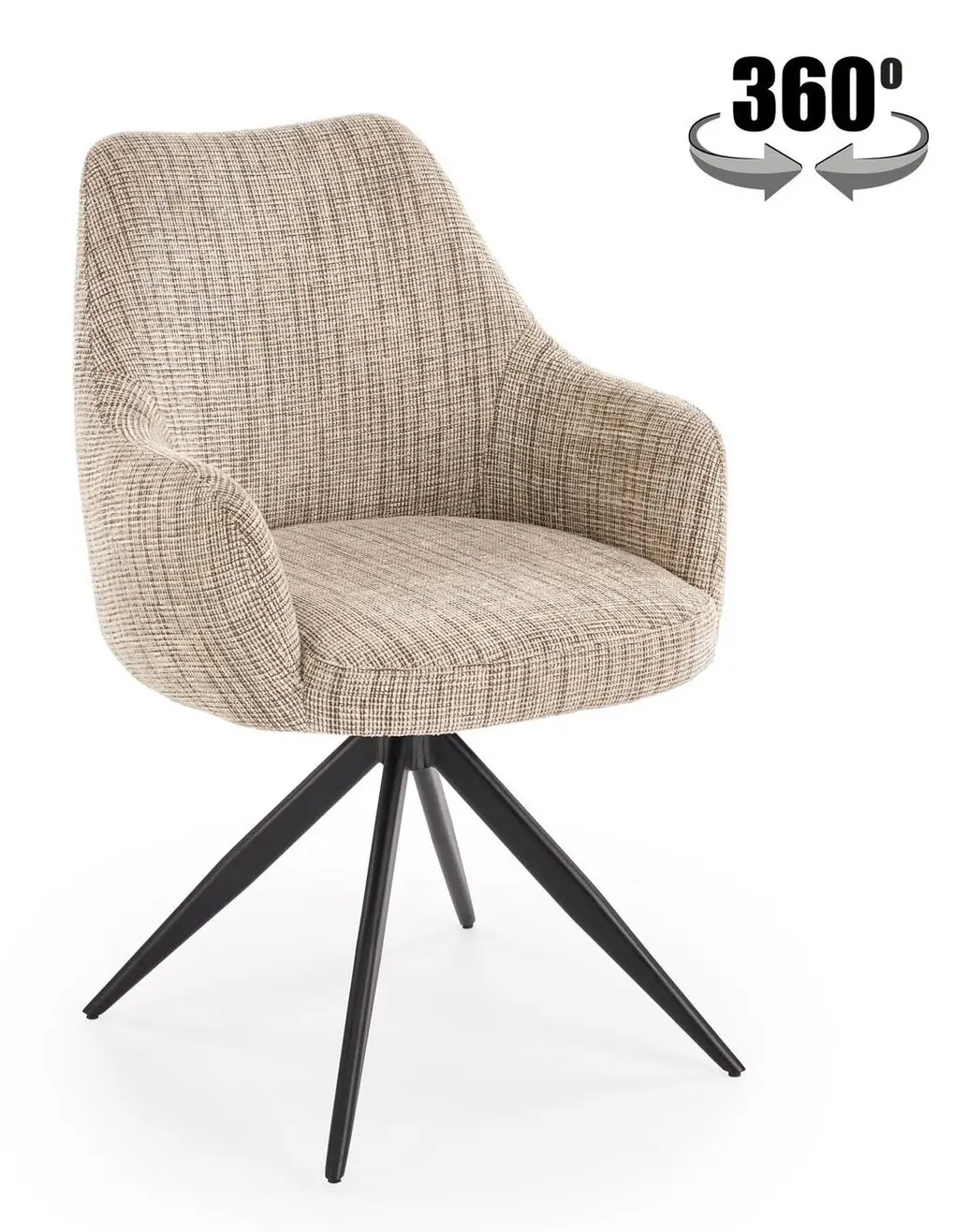 Scaun Halmar K564 (Beige/Black)