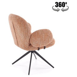 Scaun Halmar K568 (Cinnamon/Black) Thumb