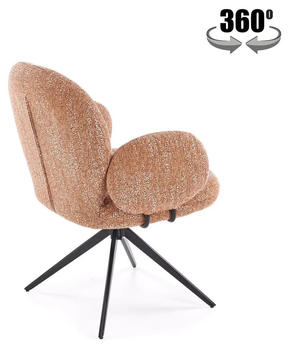 Scaun Halmar K568 (Cinnamon/Black)