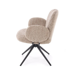 Scaun Halmar K568 (Dark Beige/Black) Thumb