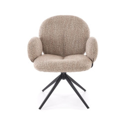 Scaun Halmar K568 (Dark Beige/Black) Thumb