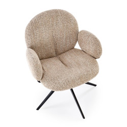 Scaun Halmar K568 (Dark Beige/Black) Thumb