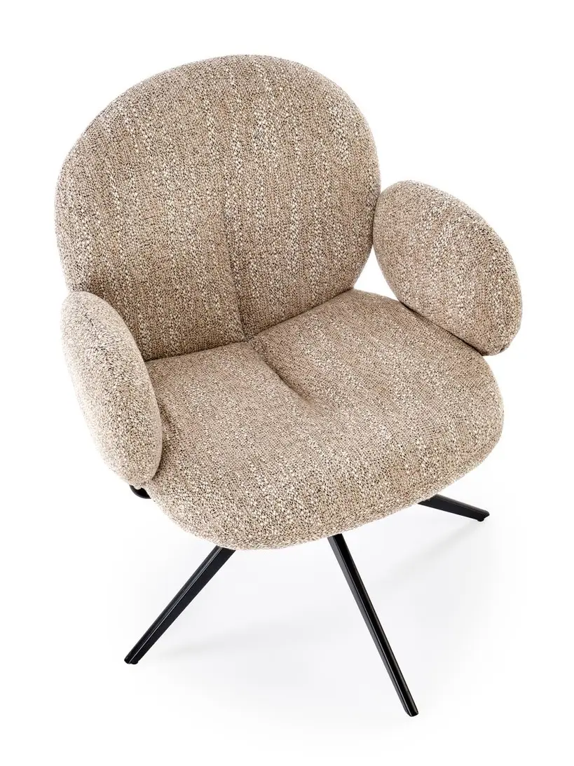 Scaun Halmar K568 (Dark Beige/Black)