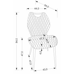 Scaun Halmar K569 (Black) Thumb
