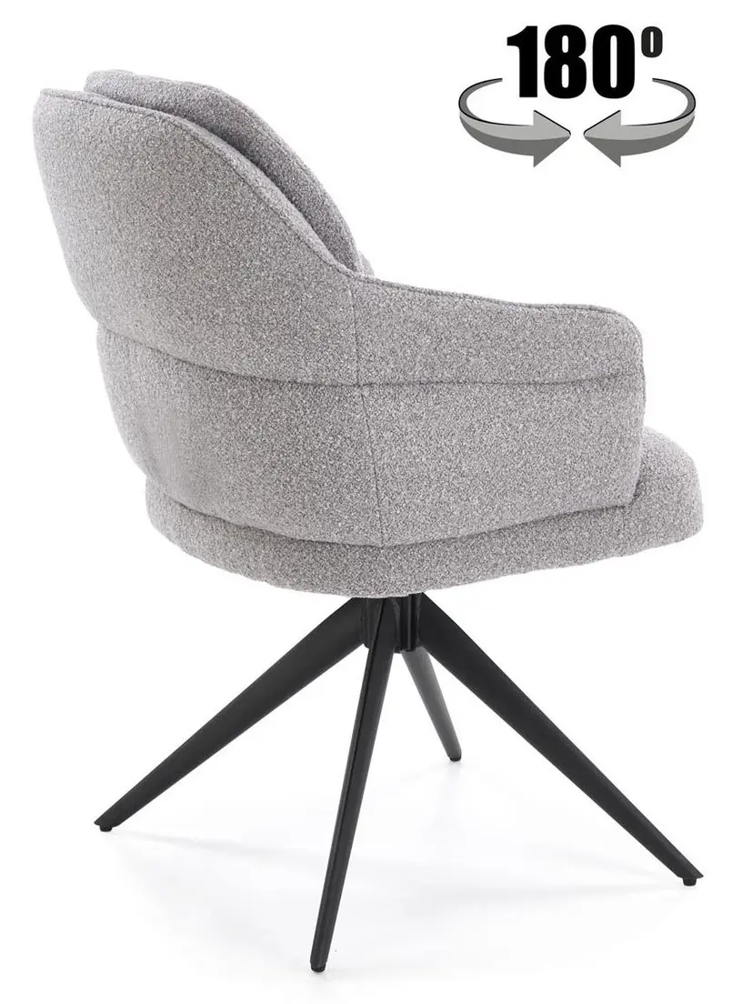 Стул Halmar K570 (Grey/Black)