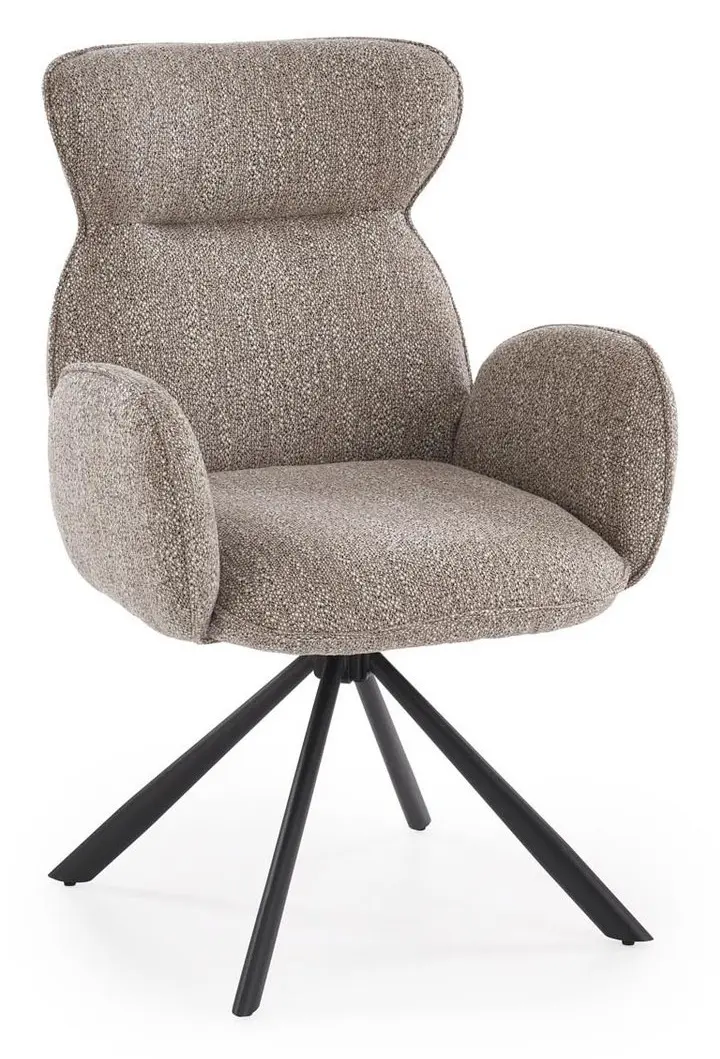 Scaun Halmar K571 (Dark Beige/Black)