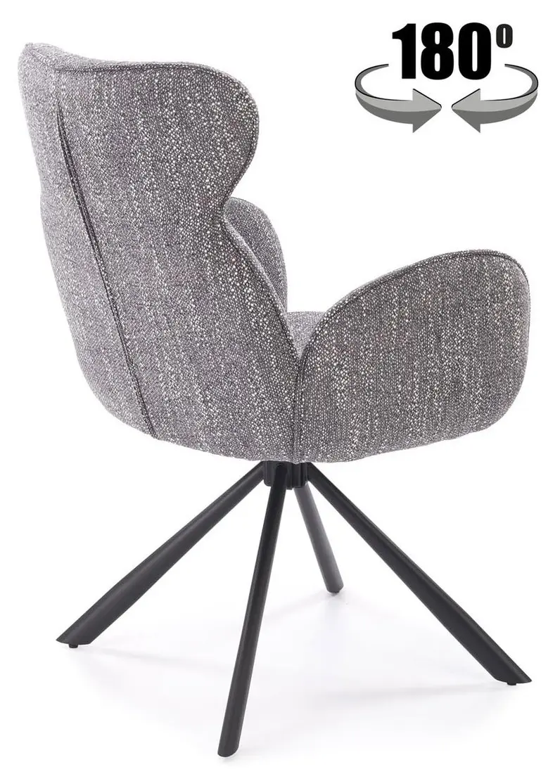 Стул Halmar K571 (Grey/Black)