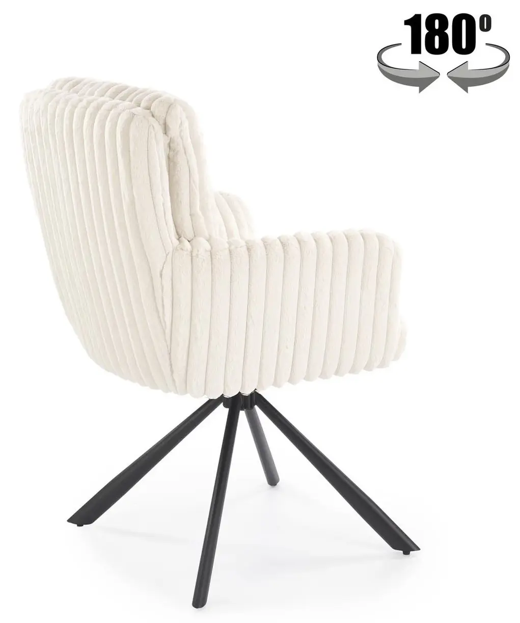 Стул Halmar K572 (Cream/Black)