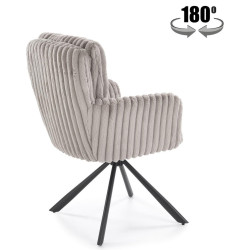 Стул Halmar K572 (Grey/Black) Thumb