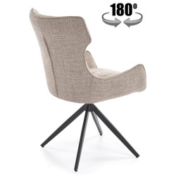 Стул Halmar K573 (Beige/Black) Thumb