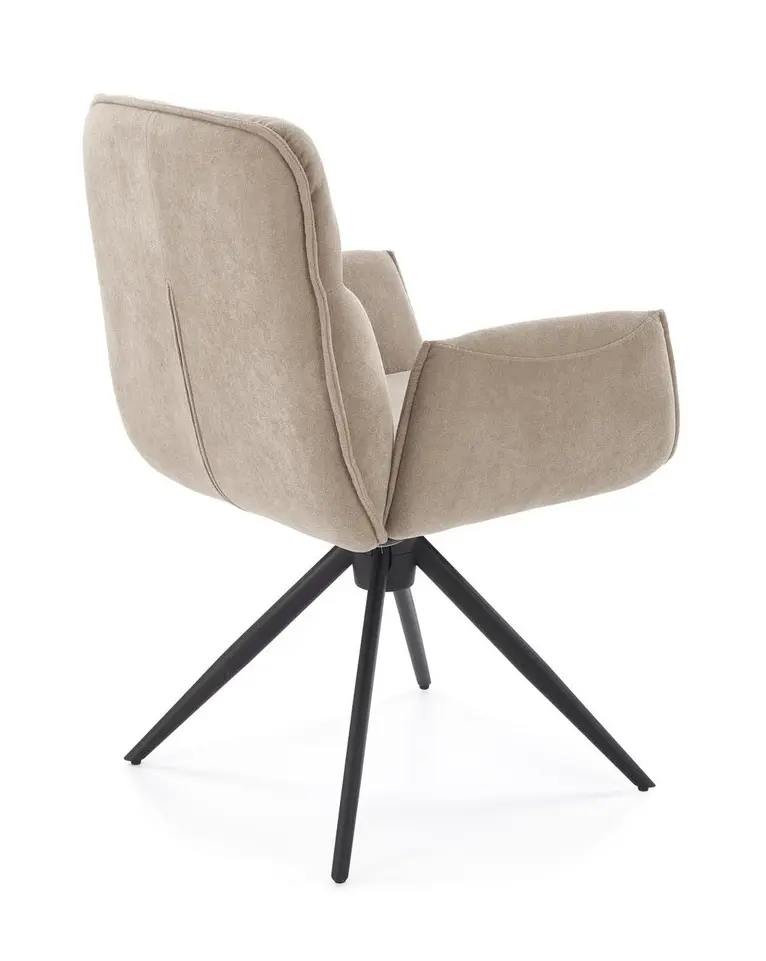 Scaun Halmar K574 (Dark Beige/Black)