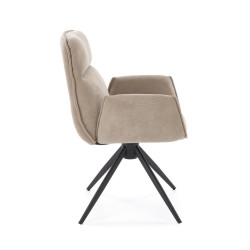 Scaun Halmar K574 (Dark Beige/Black) Thumb