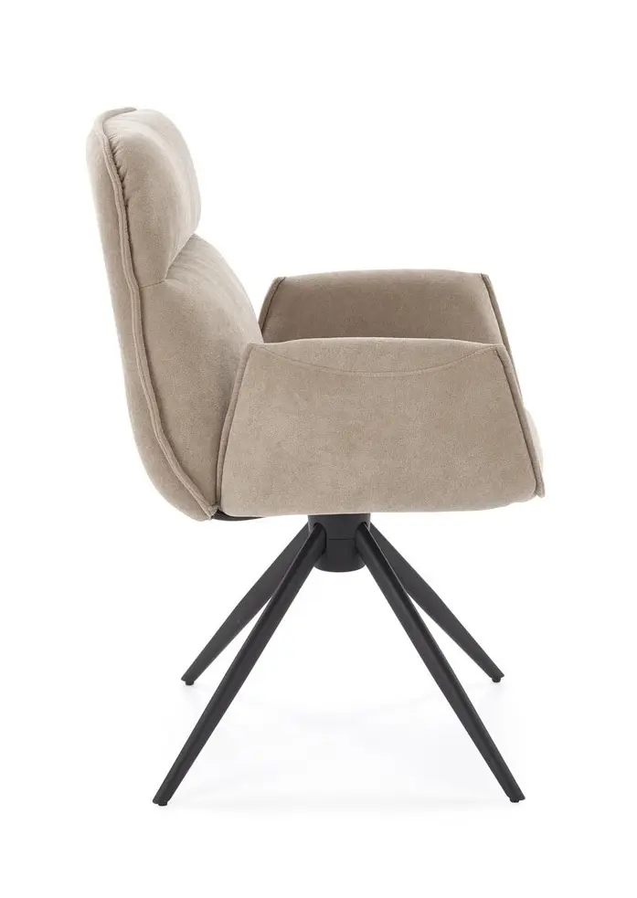 Scaun Halmar K574 (Dark Beige/Black)