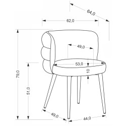 Scaun Halmar K575 (Grey/Black) Thumb