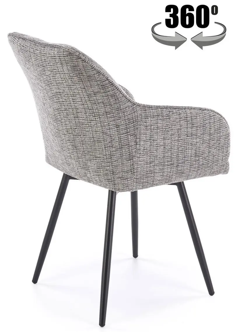 Стул Halmar K576 (Grey/Black)