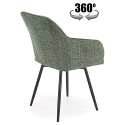 Scaun Halmar K576 (Olive/Black) Thumb