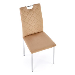 Scaun Halmar K578 (Beige/Chrome) Thumb