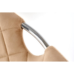 Scaun Halmar K578 (Beige/Chrome) Thumb