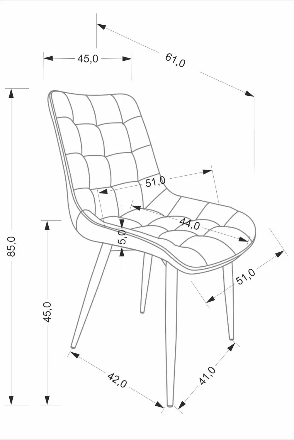 Scaun Halmar K580 (Black)