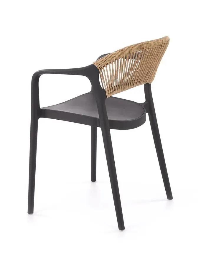 Scaun Halmar K582 (Black/Natural)