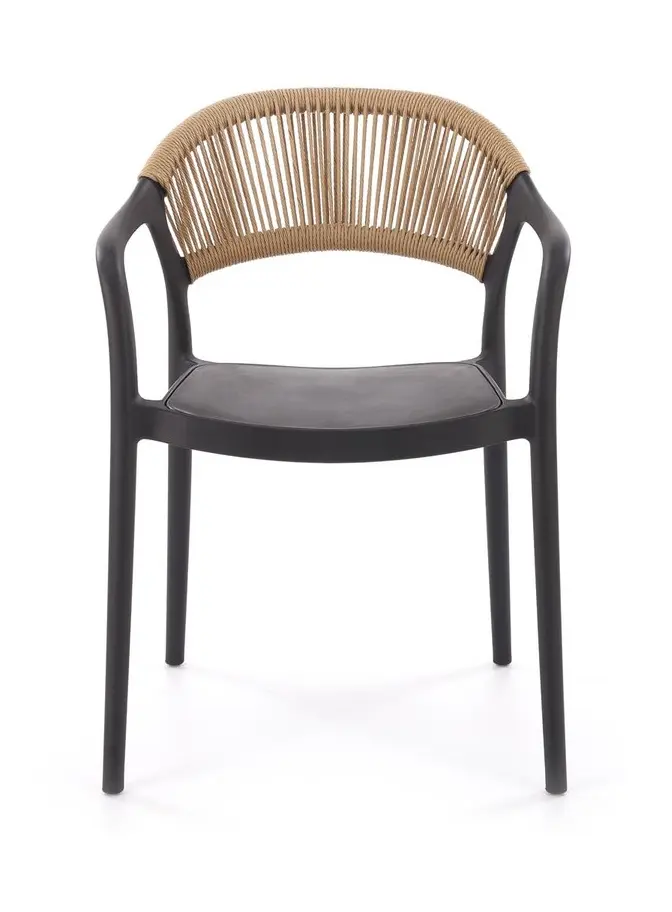 Scaun Halmar K582 (Black/Natural)