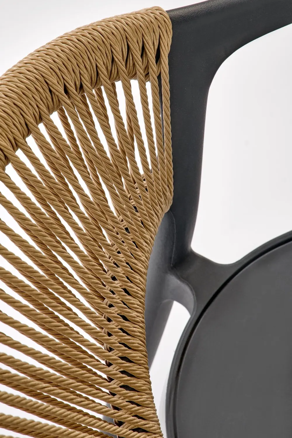 Scaun Halmar K582 (Black/Natural)