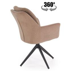 Стул Halmar K591 (Brown/Black) Thumb