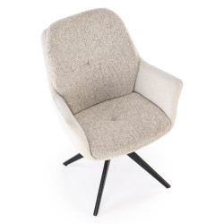 Scaun Halmar K591 (Light Grey/Black) Thumb