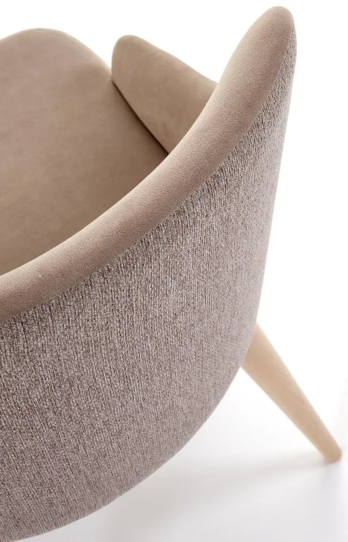Стул Halmar Malaga (Beige/Natural Oak) - 11
