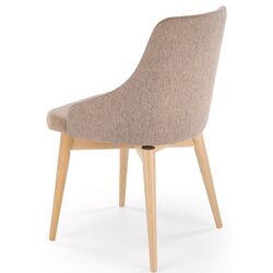 Стул Halmar Malaga (Beige/Natural Oak) Thumb