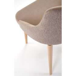 Стул Halmar Malaga (Beige/Natural Oak) Thumb