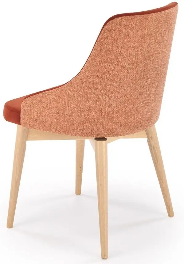 Стул Halmar Malaga (Cinnamon/Natural Oak)