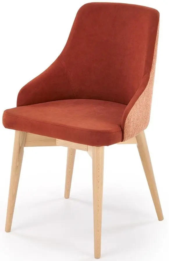 Стул Halmar Malaga (Cinnamon/Natural Oak)