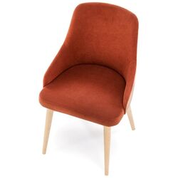 Стул Halmar Malaga (Cinnamon/Natural Oak) Thumb