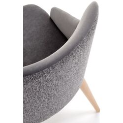 Стул Halmar Malaga (Grey/Natural Oak) Thumb