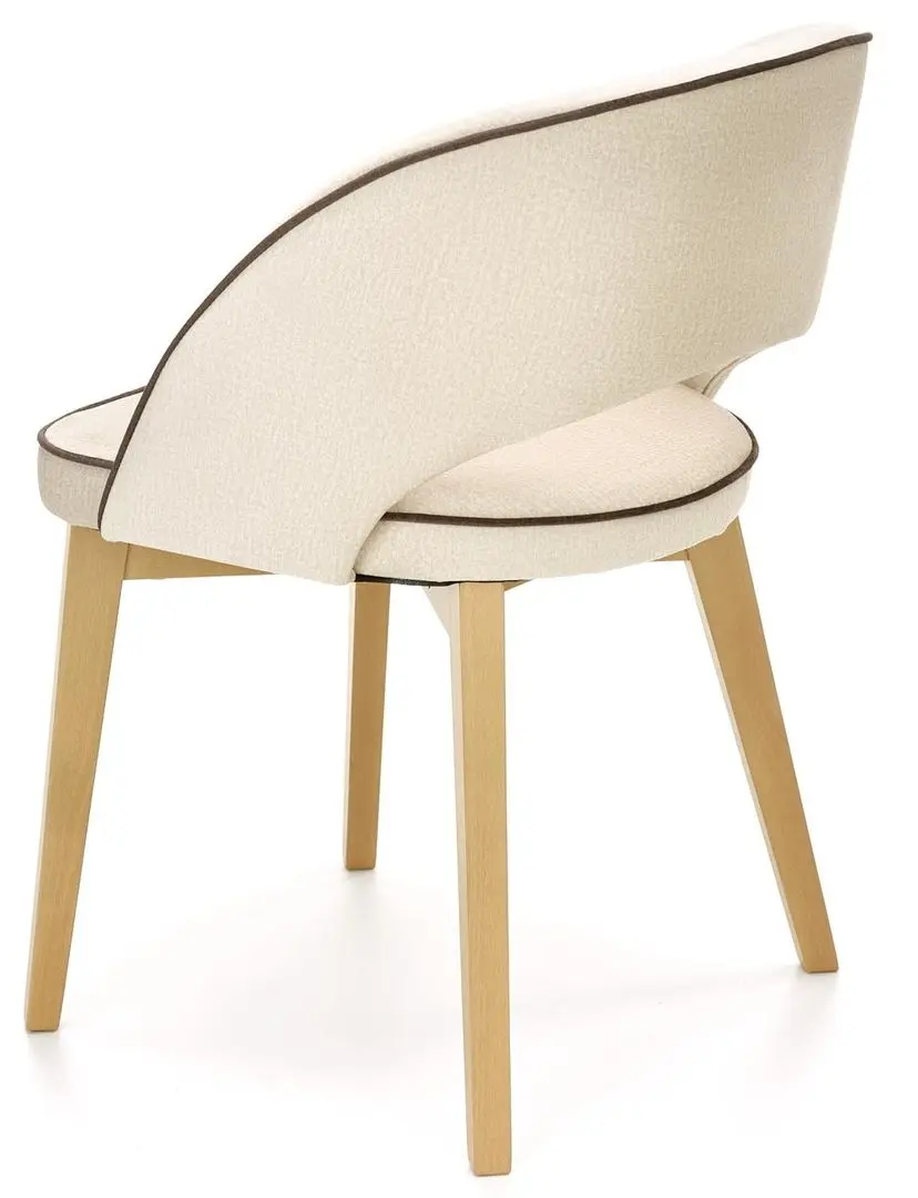 Scaun Halmar Marino (Cream/Honey Oak) - 3