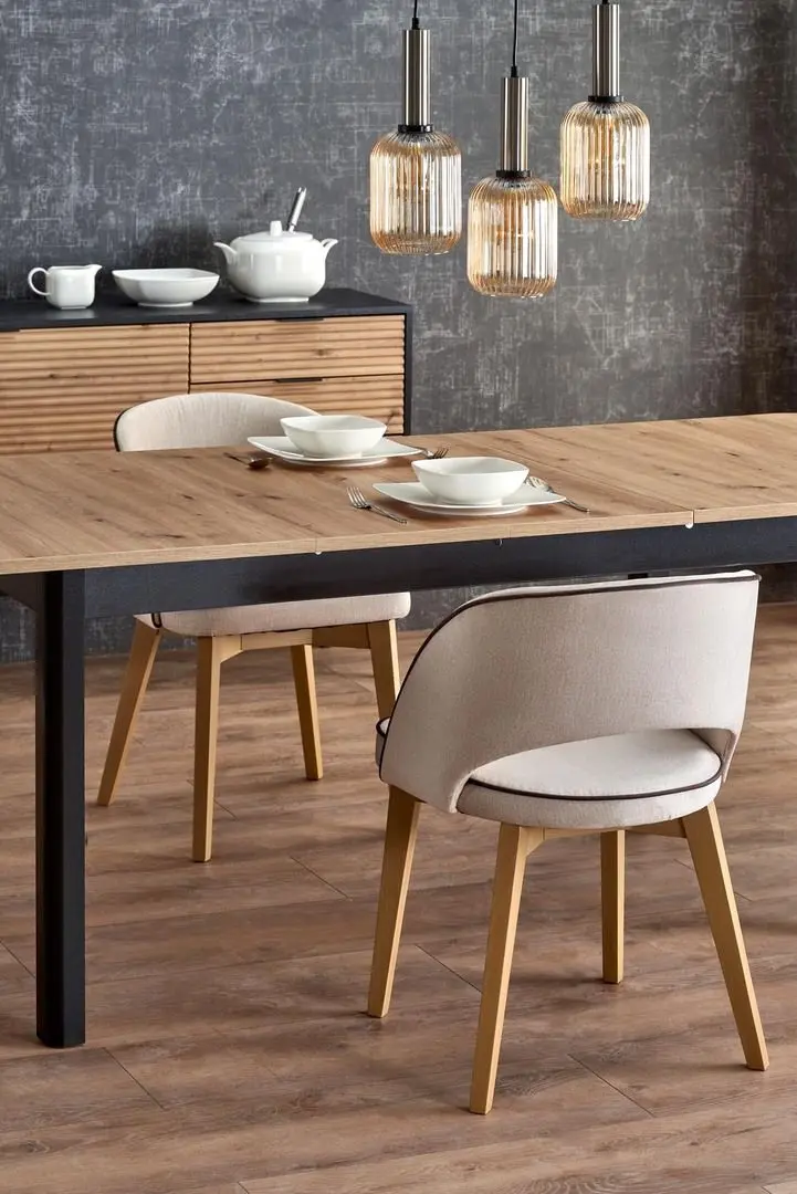Scaun Halmar Marino (Cream/Honey Oak) - 8