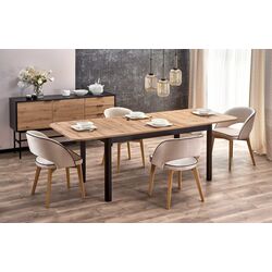 Scaun Halmar Marino (Cream/Honey Oak) Thumb