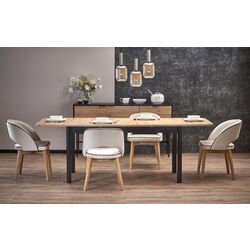 Scaun Halmar Marino (Cream/Honey Oak) Thumb