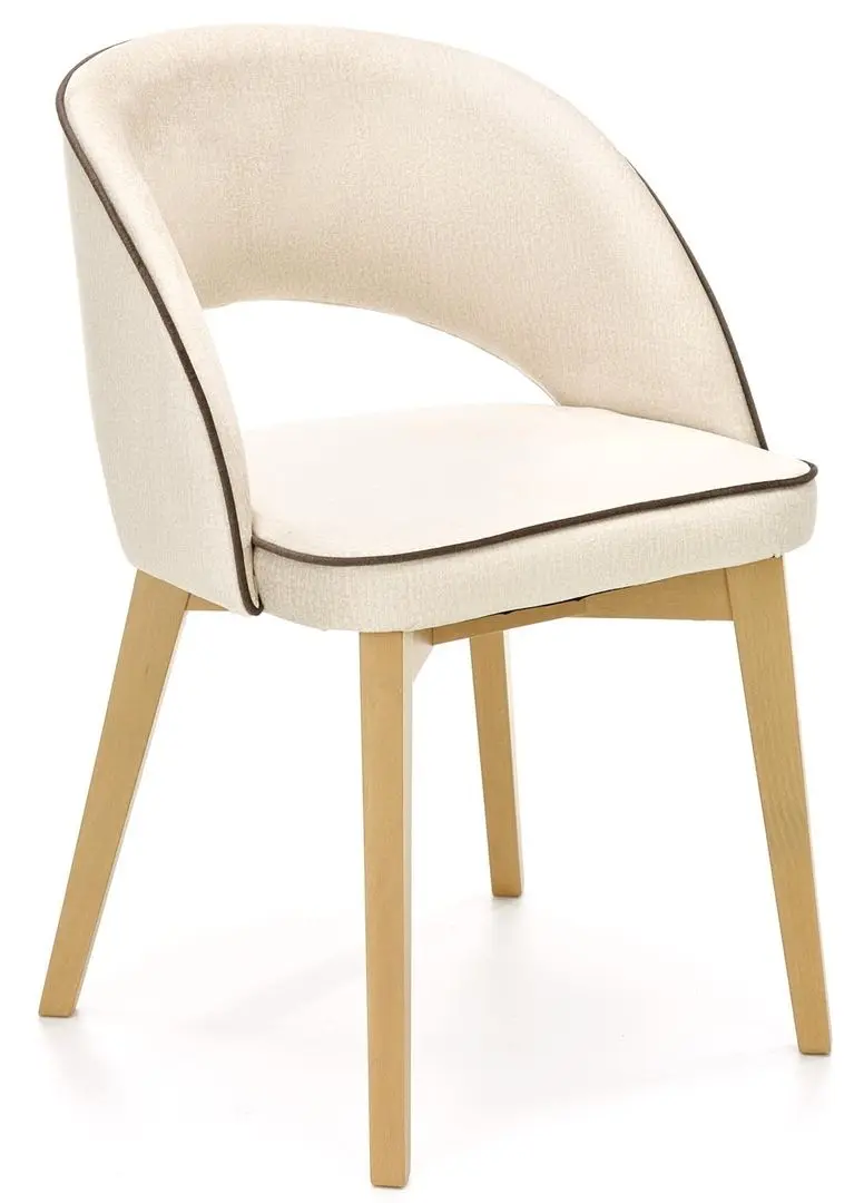 Scaun Halmar Marino (Cream/Honey Oak)