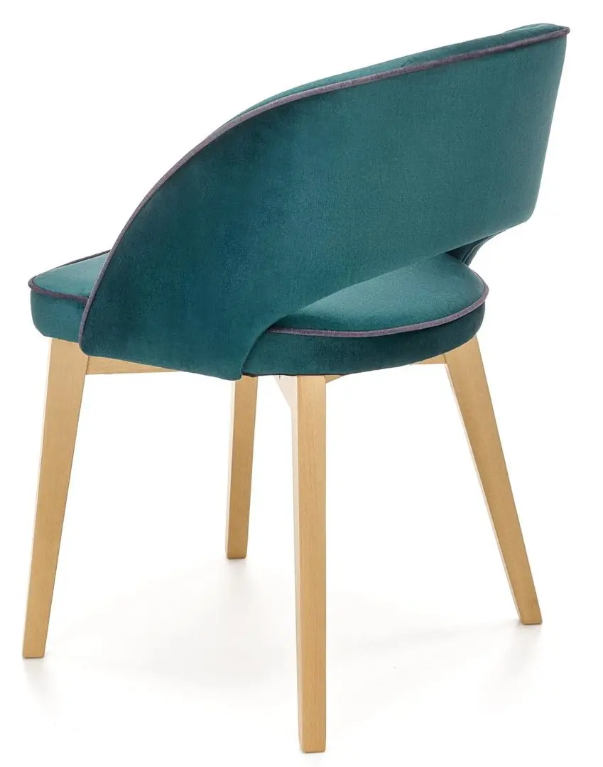 Стул Halmar Marino (Dark Green/Honey Oak) - 2